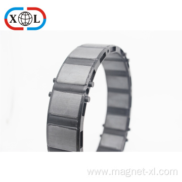 Injection Bonded Ferrite Rotor Magnet for DC motor